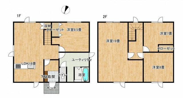detached 北海道深川市音江町２丁目 地図を見る