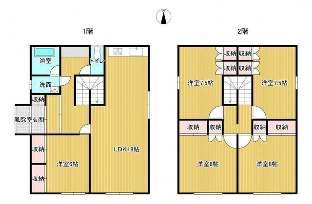 detached 北海道斜里郡清里町水元町 地図を見る