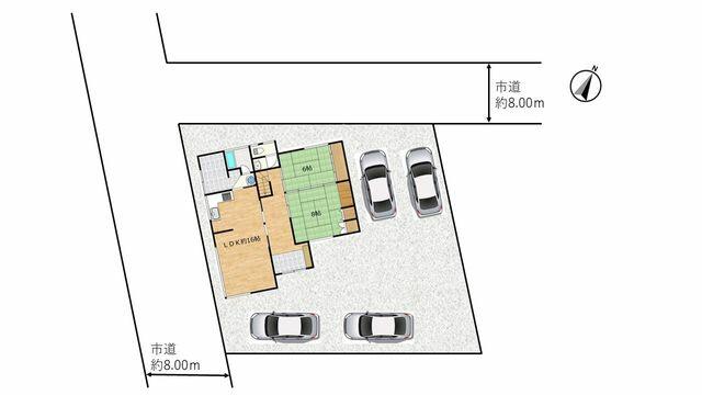 detached 北海道根室市西浜町３丁目 地図を見る