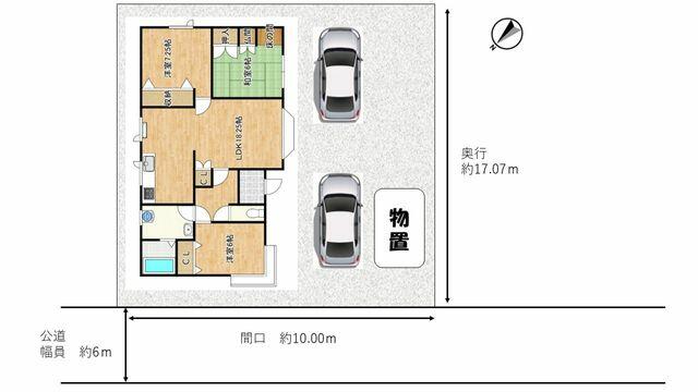 detached 北海道標津郡中標津町東三十六条北４丁目 地図を見る