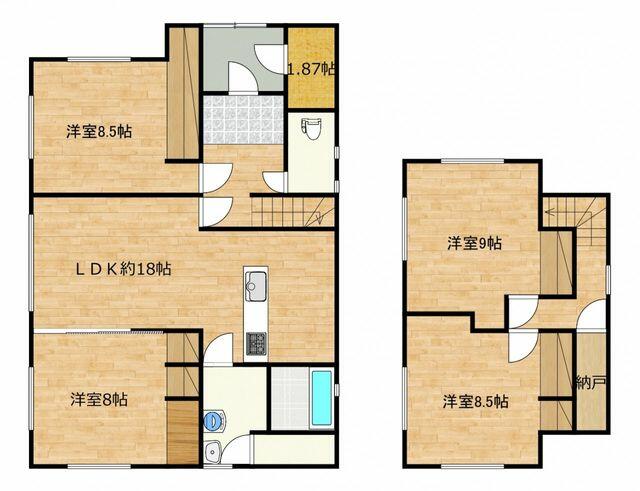 detached 北海道根室市昭和町４丁目 地図を見る