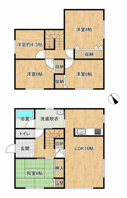 detached 北海道厚岸郡厚岸町宮園２丁目 地図を見る
