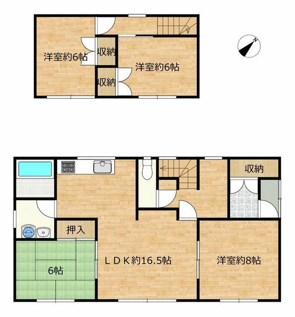 detached 北海道標津郡中標津町東三十九条北４丁目 地図を見る
