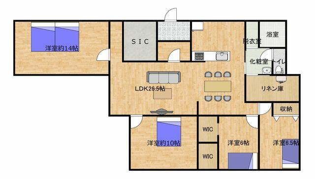detached 北海道標津郡中標津町西十一条北６丁目 地図を見る