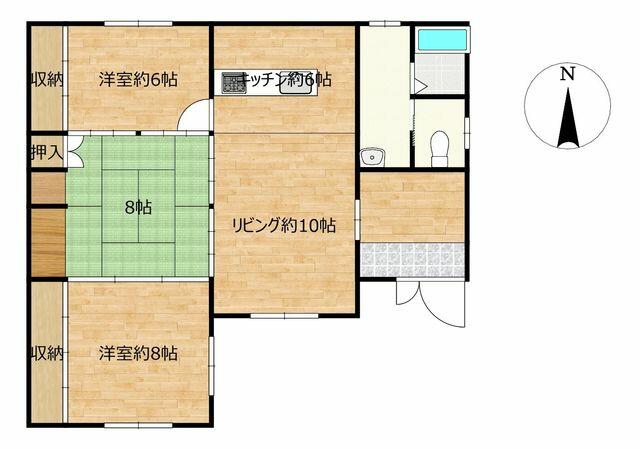 detached 北海道斜里郡斜里町光陽町 地図を見る
