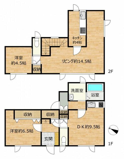 detached 北海道広尾郡大樹町松山町 地図を見る