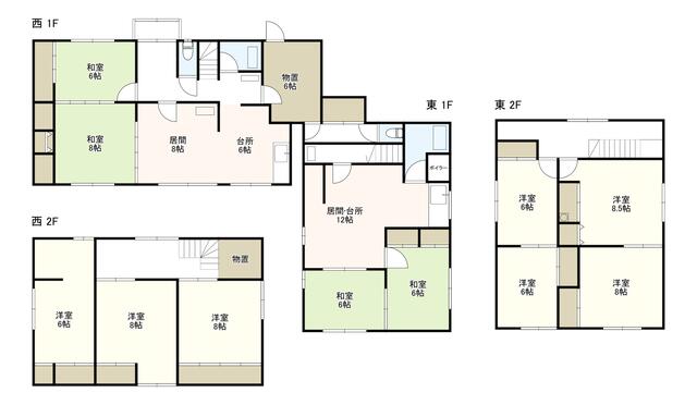 detached 北海道石狩郡当別町錦町 地図を見る