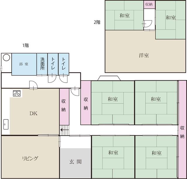 detached 北海道亀田郡七飯町字大沼町 地図を見る