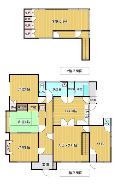 detached 青森県十和田市西十三番町 地図を見る