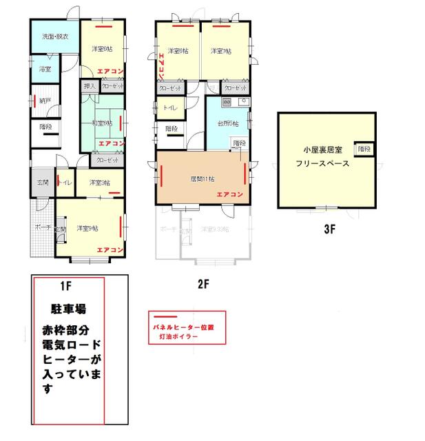 house for sale in Aomori, Aomori | ¥9,500,000 | 6LDK | Akiyama house…