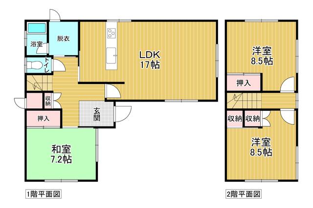 detached 青森県三戸郡階上町蒼前西１丁目 地図を見る