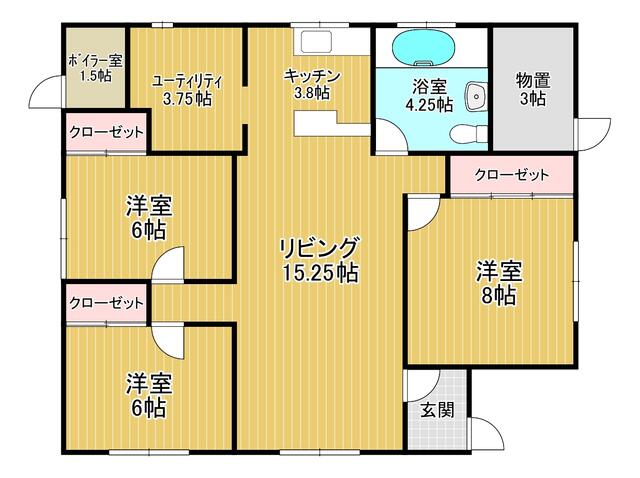 detached 青森県上北郡六戸町小松ケ丘６丁目 地図を見る