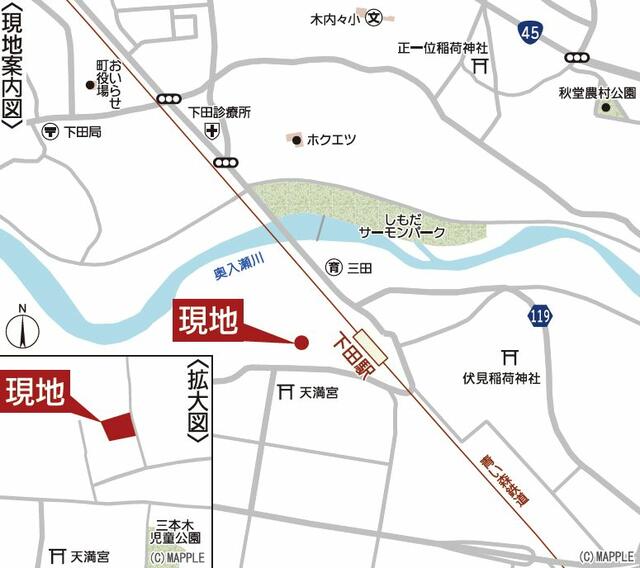 detached 青森県上北郡おいらせ町三本木 地図を見る