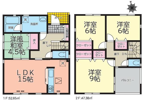 detached 青森県三沢市松園町２丁目 地図を見る