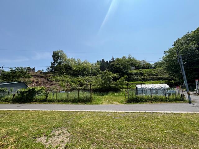 現地土地／北側から撮影