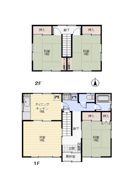 青森県青森市の一戸建て | 600万円 | 4DK | 154.08m² | Akiyama house finder