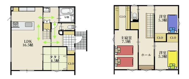 岩手県盛岡市の一戸建て | 3720万円 | 4LDK | 174.88m² | Akiyama house finder