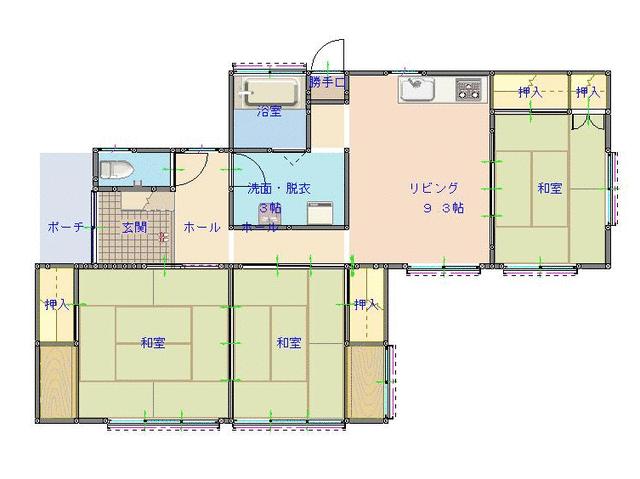 house for sale in Takizawa, Iwate | ¥5,800,000 | 3LDK | Akiyama house…