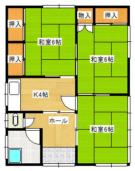 house for sale in Ofunato, Iwate | ¥6,400,000 | 3K | Akiyama house fi…