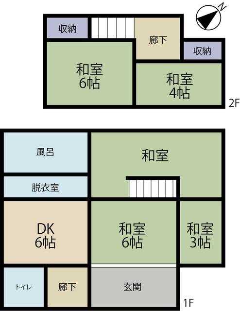 detached 宮城県遠田郡涌谷町字新町裏 地図を見る