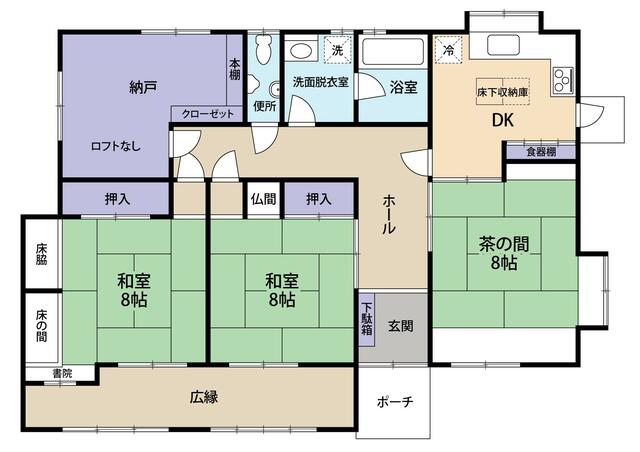 detached 宮城県遠田郡涌谷町字新町裏 地図を見る