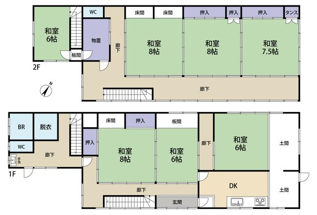 detached 宮城県加美郡加美町字穴畑 地図を見る