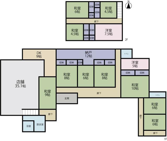 宮城県栗原市の一戸建て | 750万円 | 11DK | 530.48m² | Akiyama house finder