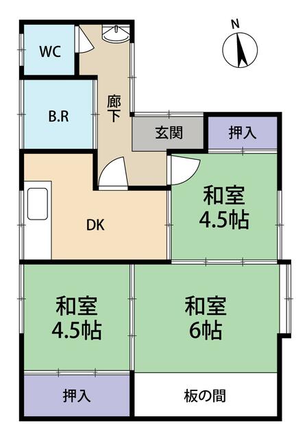 house for sale in Kurihara, Miyagi | ¥2,000,000 | 3DK | Akiyama house…