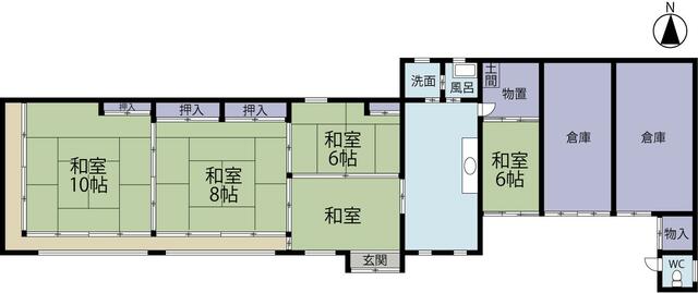 宮城県栗原市の一戸建て | 230万円 | 5DK | 1317.62m² | Akiyama house finder