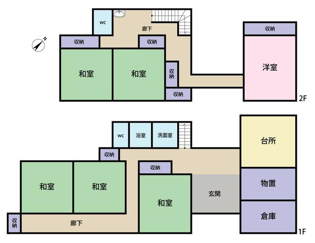 detached 宮城県遠田郡涌谷町猪岡短台字笠石 地図を見る
