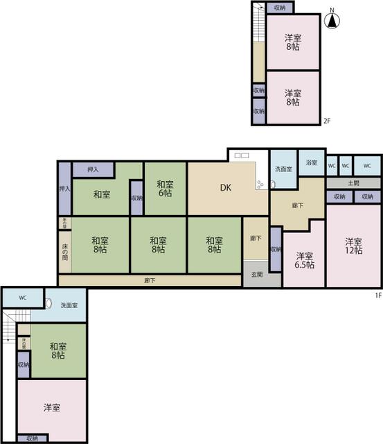 detached 宮城県大崎市古川保柳字城内 地図を見る
