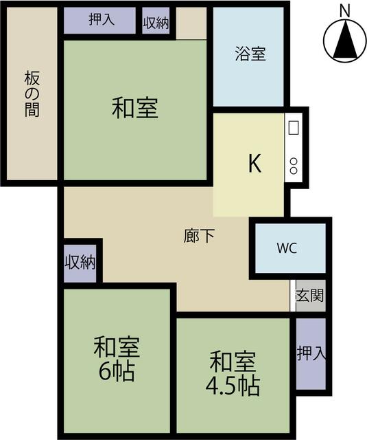 detached 宮城県大崎市岩出山上野目字上川原 地図を見る