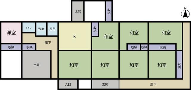 detached 宮城県遠田郡美里町字化粧坂 地図を見る