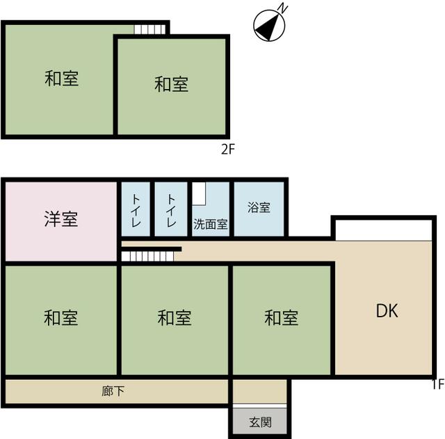 detached 宮城県加美郡加美町下多田川字中山 地図を見る