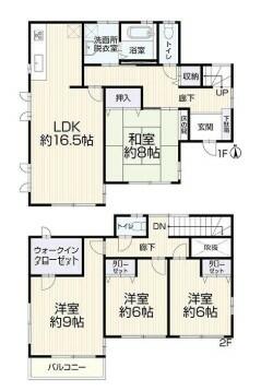 detached 宮城県宮城郡利府町皆の丘 地図を見る