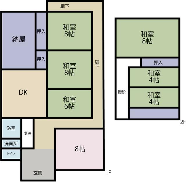 宮城県登米市の一戸建て | 398万円 | 7DK | 963.01m² | Akiyama house finder