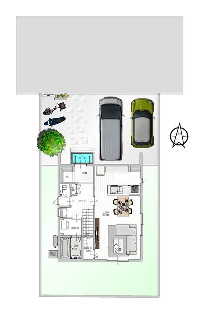 Ｂ区画　配置図イメージ
