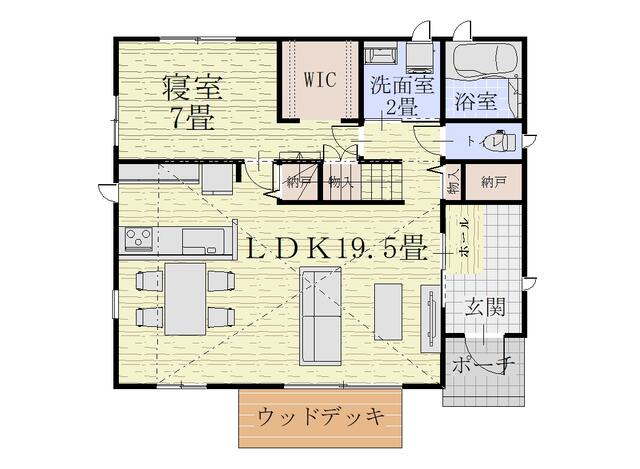 detached 宮城県岩沼市早股字松原 地図を見る