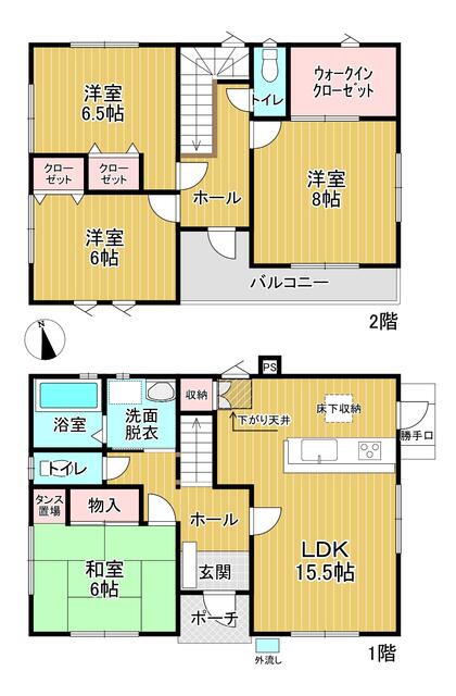 house for sale in 宮城郡七ヶ浜町, Miyagi | ¥21,800,000 | 4LDK | Akiyama hous…