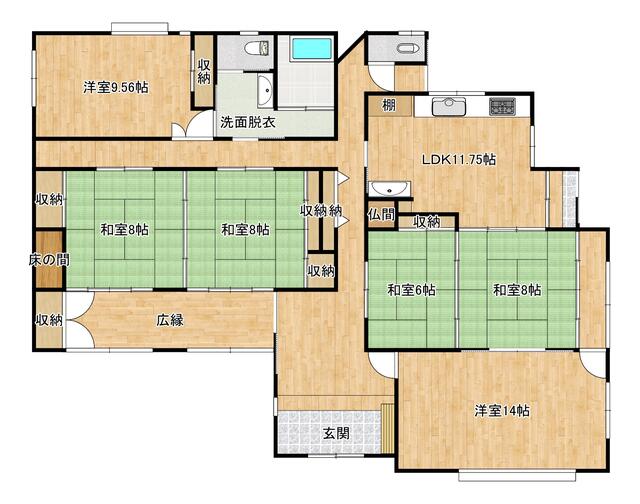 detached 宮城県白石市沢端町 地図を見る
