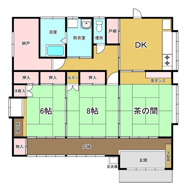 detached 宮城県宮城郡松島町竹谷字黒森沢 地図を見る