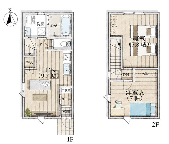 detached 宮城県加美郡加美町菜切谷字正源 地図を見る