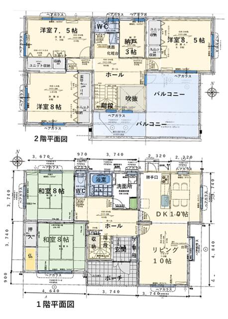 宮城県仙台市の一戸建て | 1.1億円 | 5SLDK | 452.66m² | Akiyama house finder