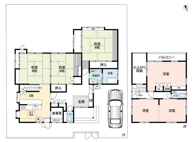 house for sale in 仙台市, Miyagi | ¥11,000,000 | 5LDK | Akiyama house fi…