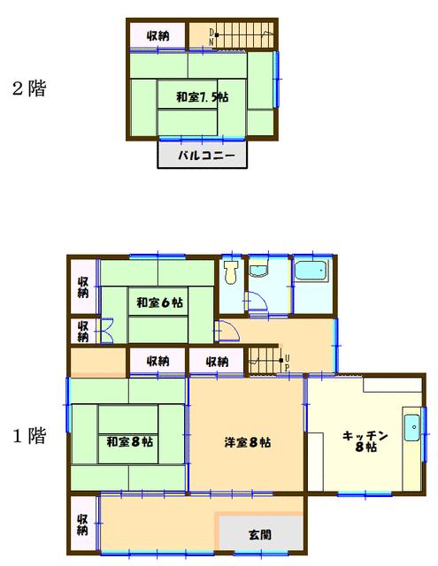 detached 宮城県遠田郡美里町木間塚字古館 地図を見る