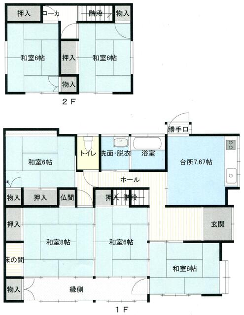 detached 宮城県亘理郡亘理町字上茨田 地図を見る