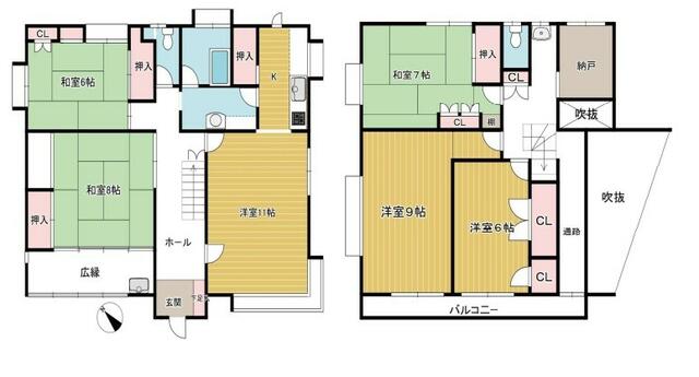 house for sale in 仙台市, Miyagi | ¥12,800,000 | 5LDK | Akiyama house fi…