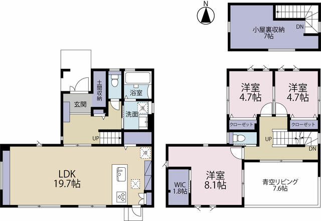 detached 宮城県宮城郡利府町加瀬字十三本塚