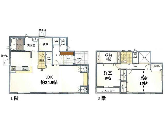 detached 宮城県東松島市矢本字上河戸 地図を見る