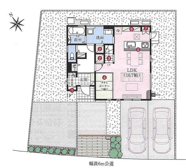 detached 宮城県黒川郡大和町しあわせの杜 地図を見る